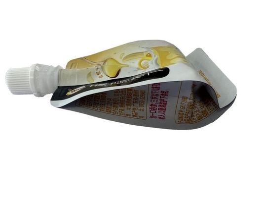 60g Small Size Spout Stand Up Packaging Pouch Customized For Liquid Juice