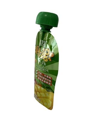 Free Shaped Juice Spout Packaging Pouch With Strong Pressure Resistance
