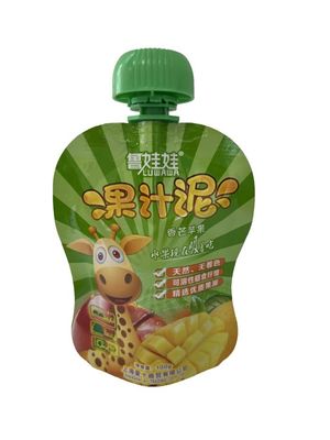 Free Shaped Juice Spout Packaging Pouch With Strong Pressure Resistance
