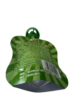 Free Shaped Juice Spout Packaging Pouch With Strong Pressure Resistance