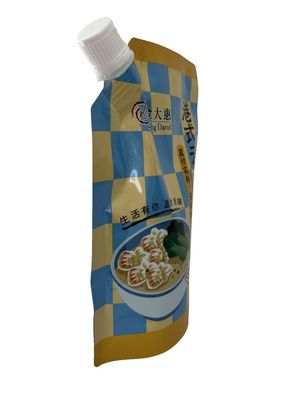 CMYK Spout Packaging Pouch For Retort 100C-121C-135C Snack Applications