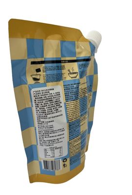 CMYK Spout Packaging Pouch For Retort 100C-121C-135C Snack Applications