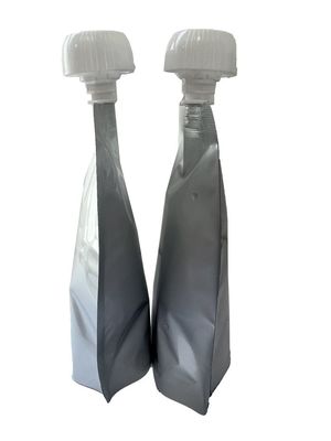 Transparent Aluminum Foil Stand Up Free Shaped Spout Pouch Retortable