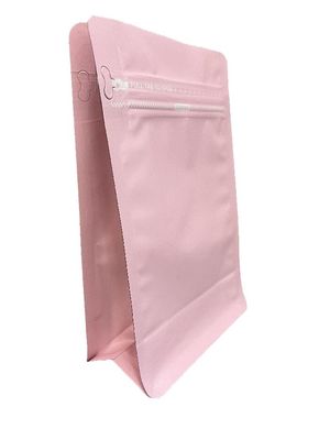 Stock PET Coffee Bag Pouch With Heat Seal Lamination For Customized Design
