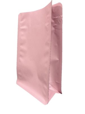 Stock PET Coffee Bag Pouch With Heat Seal Lamination For Customized Design