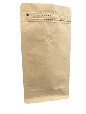 500g Capacity Coffee Packaging Pouch with Brown Kraft Paper for Coffee