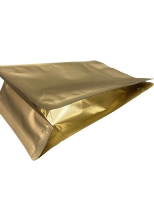 Gold Printing Eco Friendly Coffee Pouches for Environmentally Packaging