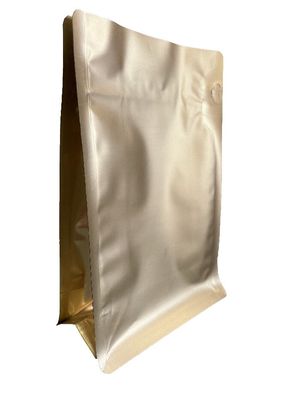 Gold Printing Eco Friendly Coffee Pouches for Environmentally Packaging