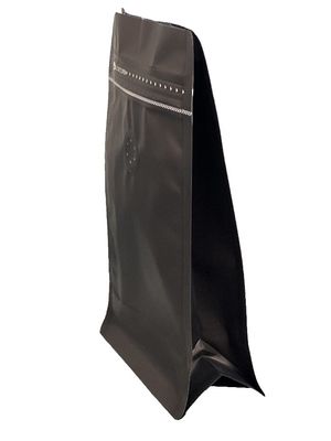 5-10 Days Leadtime Matt Flat Bottom Pouch With Ziplock For Coffee Packaging