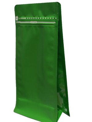 Customized Coffee Packaging Pouch With Flat Bottom Valve And UV Printing