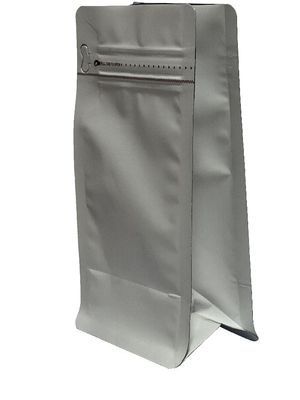 Quad Shape Coffee Packaging Pouch For Coffee With Eco Friendly Material