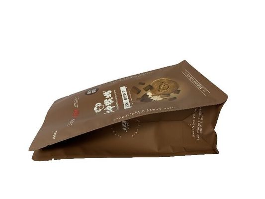 Custom Matt Varnish 100g-1kg Stand Up Food Packaging Pouches For Biscuits