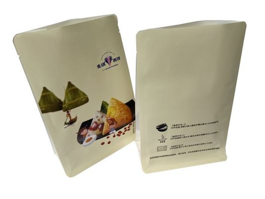 Customized Laminated Pouch Flat Bottom Pouch In Up 10 Colors