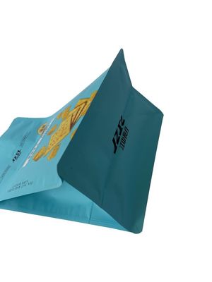 Soft Printed Laminated Pouch Durable Hot Stamp Resealable Zipper