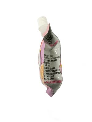 Custom Printed Spout Pouch For 100g Fruit Juce With Spout Dia 8.6mm-10mm