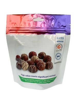 Barrier Mylar Stand Up Zipper Bag Custom Printed Food Digital Printing
