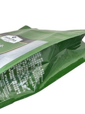 Customized Side Gusset Snack Food Packaging Bag With Zipper And Window