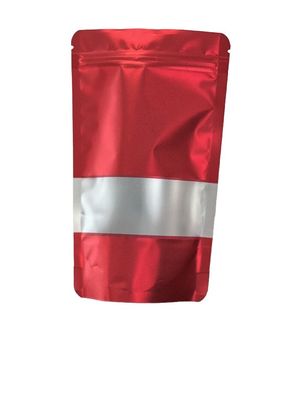 Customized Mmetalic Barrier Coffee Packaging Pouch Stand Up With Window