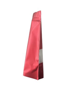 Customized Mmetalic Barrier Coffee Packaging Pouch Stand Up With Window