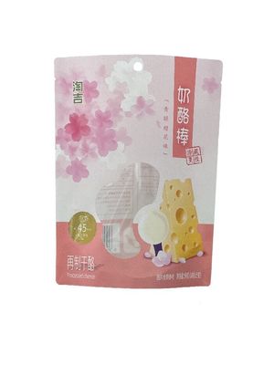 Eco Friendly Custom Printed Paper Plastic Stand Up Pouch With Window