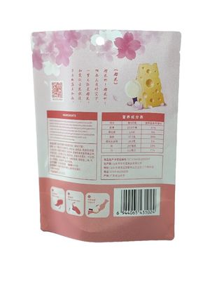 Eco Friendly Custom Printed Paper Plastic Stand Up Pouch With Window