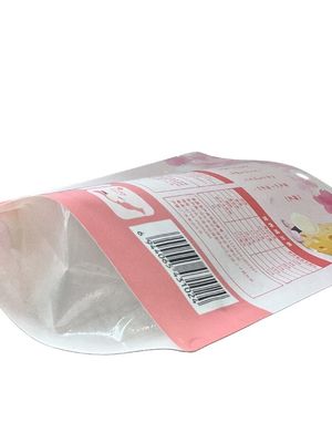 Eco Friendly Custom Printed Paper Plastic Stand Up Pouch With Window