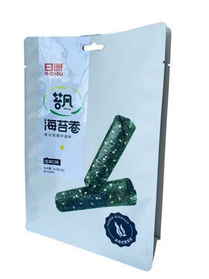 Customizable Gravure Printing Snack Food Packaging Pouch Flat Bottom