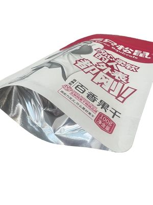 Personalized Matte stand up Paper Pouches With foil and zipper