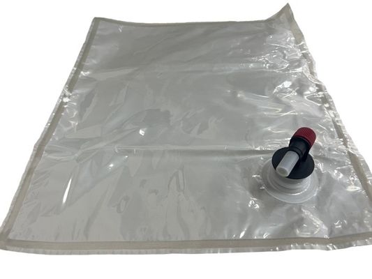BIB Bag In Box Liquid Packaging With Custom Cap For Liquid Juice And Milk