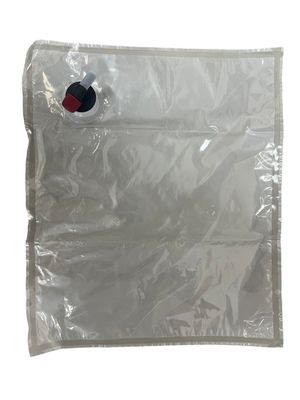 BIB Bag In Box Liquid Packaging With Custom Cap For Liquid Juice And Milk
