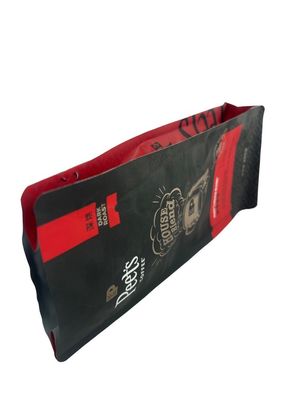 Customizable Flat Bottom Coffee Bags With One Way Ziplock
