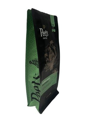 Metalised Foil Laminated Coffee Bag Pouch With Capacity 100g-1kg