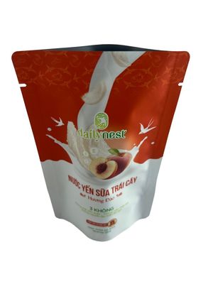 Customized Liquid Food Packaging Pouches With Matt Surface And Foil