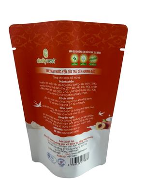Customized Liquid Food Packaging Pouches With Matt Surface And Foil