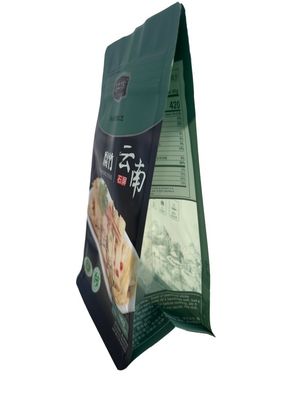 Flat Bottom Pouch Resealable Zipper For Sterilization 90C-100C-121C-135C