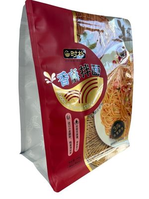 Excellent Stand Up Performance Flat Bottom Pouches With Multi-Plastic
