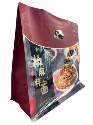 Customized Printing Flat Bottom Pouch With High Barrier Performance
