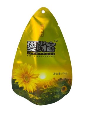 Customized Printed Free Shape Foil Laminated Packaging Bag For Nuts