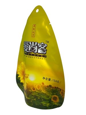 Customized Printed Free Shape Foil Laminated Packaging Bag For Nuts