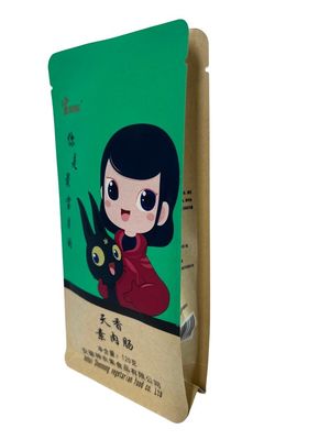 Customized Matte Paper Pouch Bags In CMYK Colors For Durable Packaging