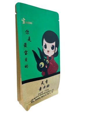 Customized Matte Paper Pouch Bags In CMYK Colors For Durable Packaging