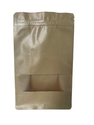 Paper Packaging Pouches With Good Sealing And Custom Window Design