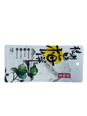White Paper Suface Printing Packaging Pouches For Customized Colors