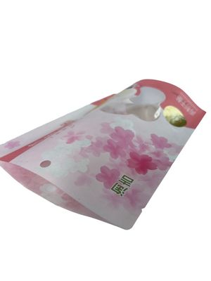 Flat Bottom Pouch Customized Brown Paper Pouch For Your Food