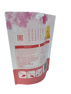 Flat Bottom Pouch Customized Brown Paper Pouch For Your Food