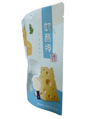 Customized Paper Packaging Pouches stand up bag with window design