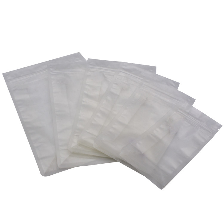 Matt Plastic Zip Lock 130g Flat Bottom Gusset Bags