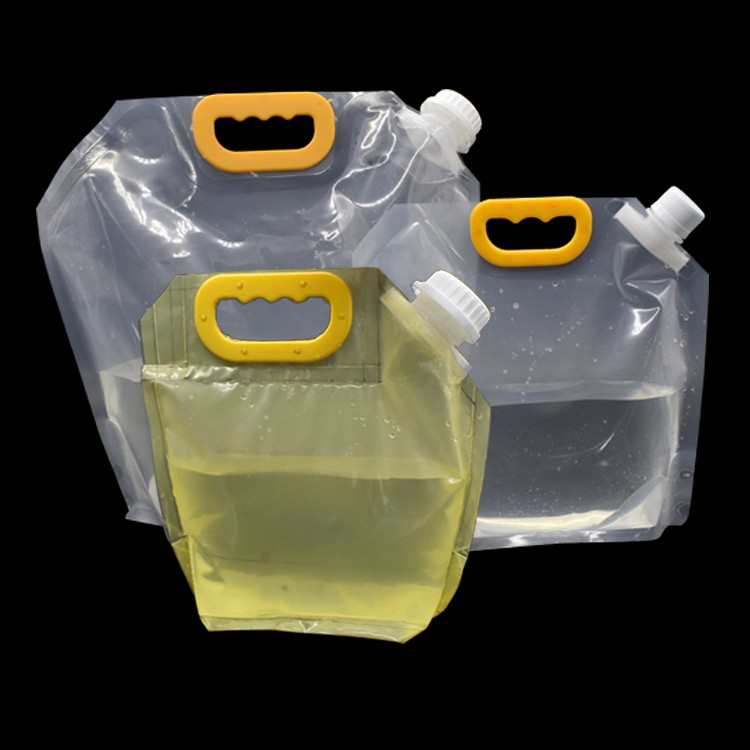 PA Transparent Foldable 1.5L Water Packing Pouch