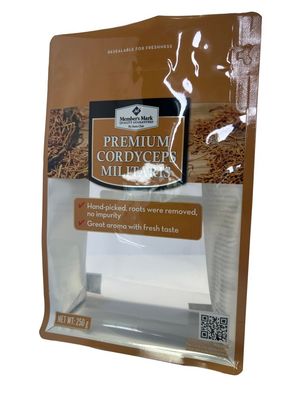 Customized Gravure Printing Flat Bottom Pouches Co-Friendly PET / VMPET / PE