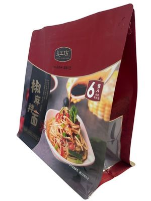 Customized Printing Flat Bottom Pouch With High Barrier Performance